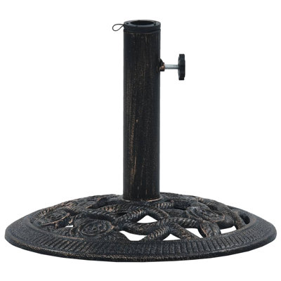Cast Iron Patio Umbrella Stands & Bases You'll Love | Wayfair